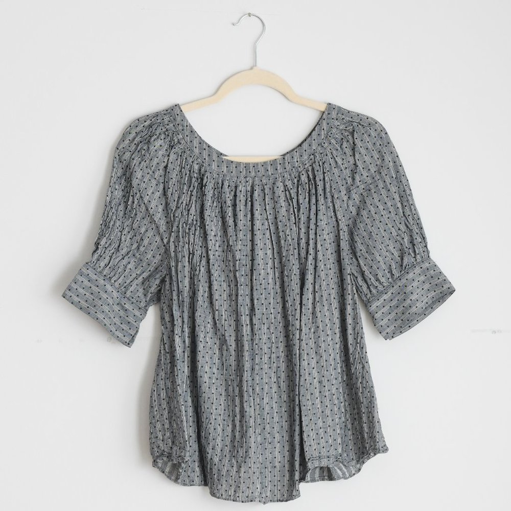 Current Air Polka Dot Blouse